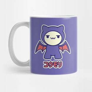 Kawaii Bat Kitty Mug